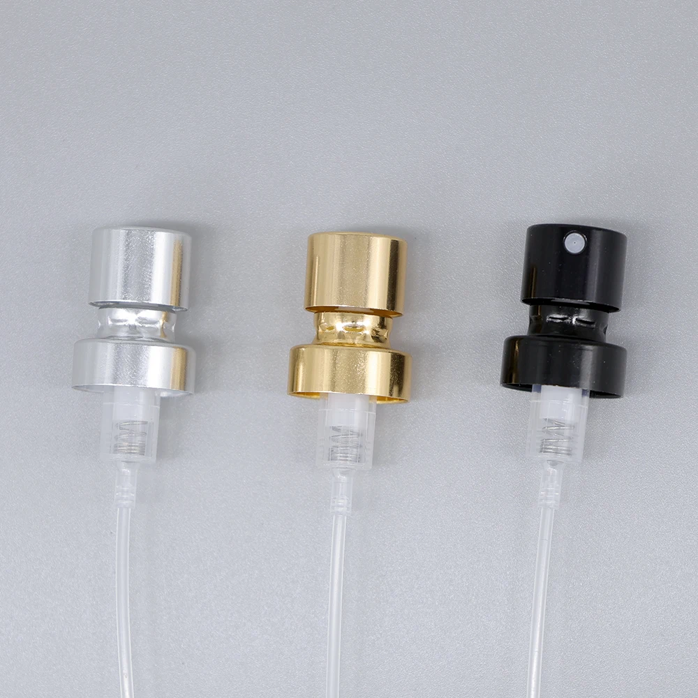 15fea Best Quality New Arrive Electrolytic Gold Silver Black Crimp Crimp Perfume Hand Spray fragrance pump