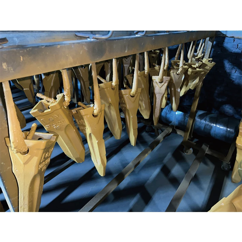 Professional excavator parts manufacturer E1G-3027 HY215RC-G4 Steel cast bucket teeth With adapter and lock