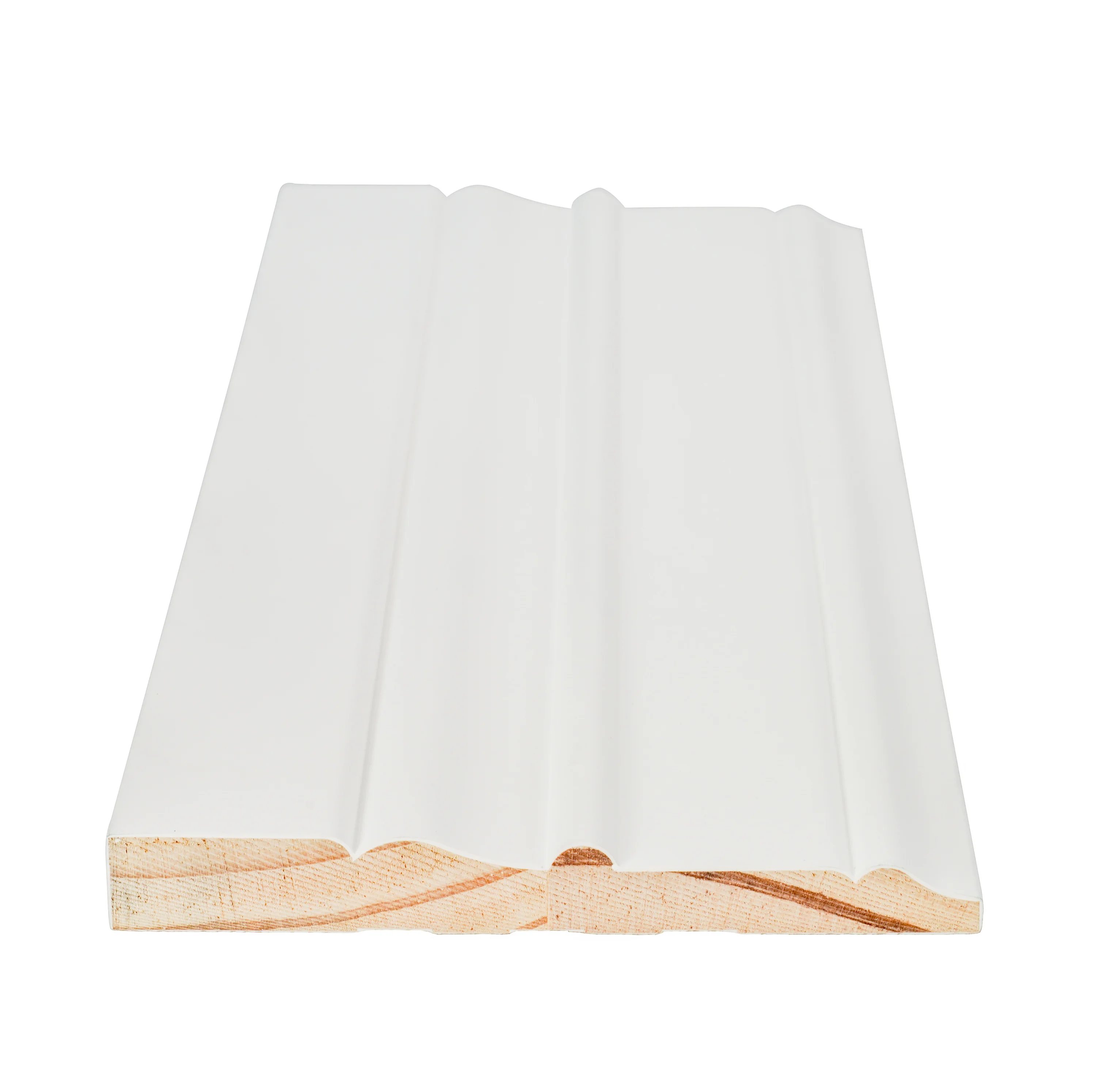 Modern Design Primed Baseboard Wood Molding Solid Pine Moulding Skirting Board Door Jamb Trim Profile Decorative Line Indoor MDF