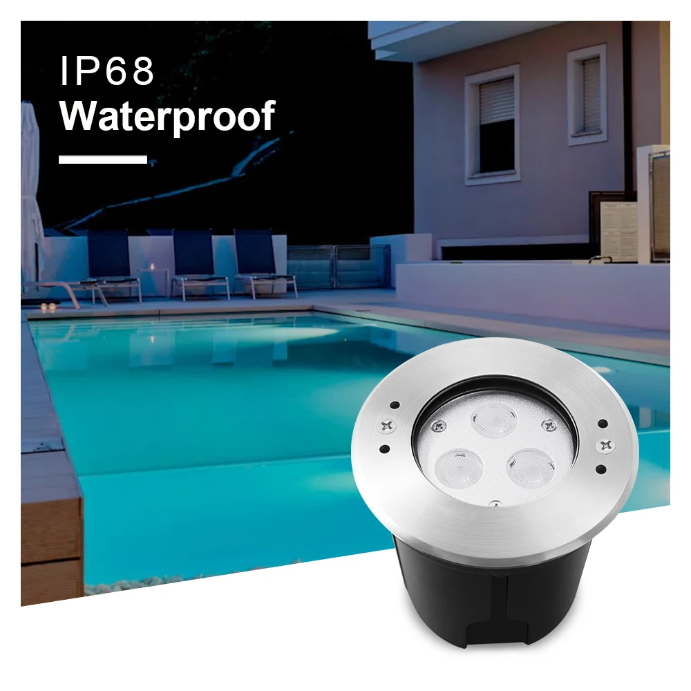 Joyful Lamp IP68 led light submersible underwater DALI dimmable and DMX support rgb lights led swimming pool lighting