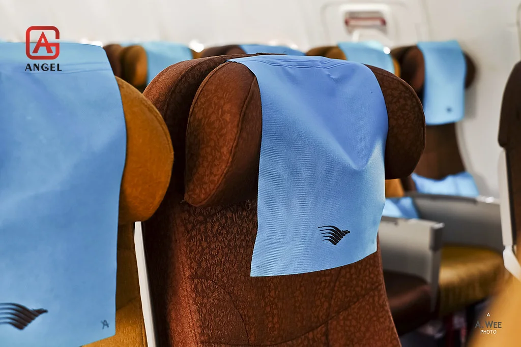 Custom Disposal NonWoven material chair bus train airplane universal seat covers,oem,business travel,Armrest covers