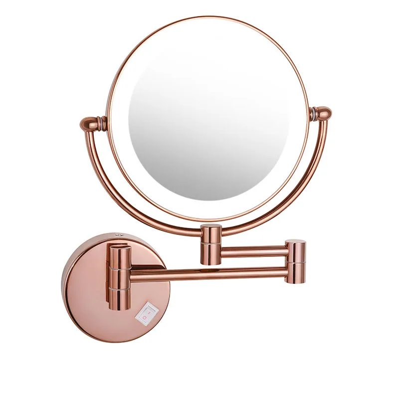 Makeup mirror Custom Irregular Shape Intelligent Anti-fog Smart Led Bath Wall Mounting Bathroom Mirror With Light