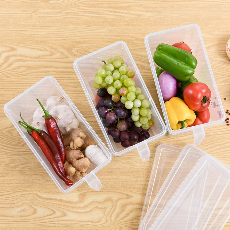 Food grade refrigerator storage box, fresh-keeping box, kitchen vegetable and fruit special sorting tool