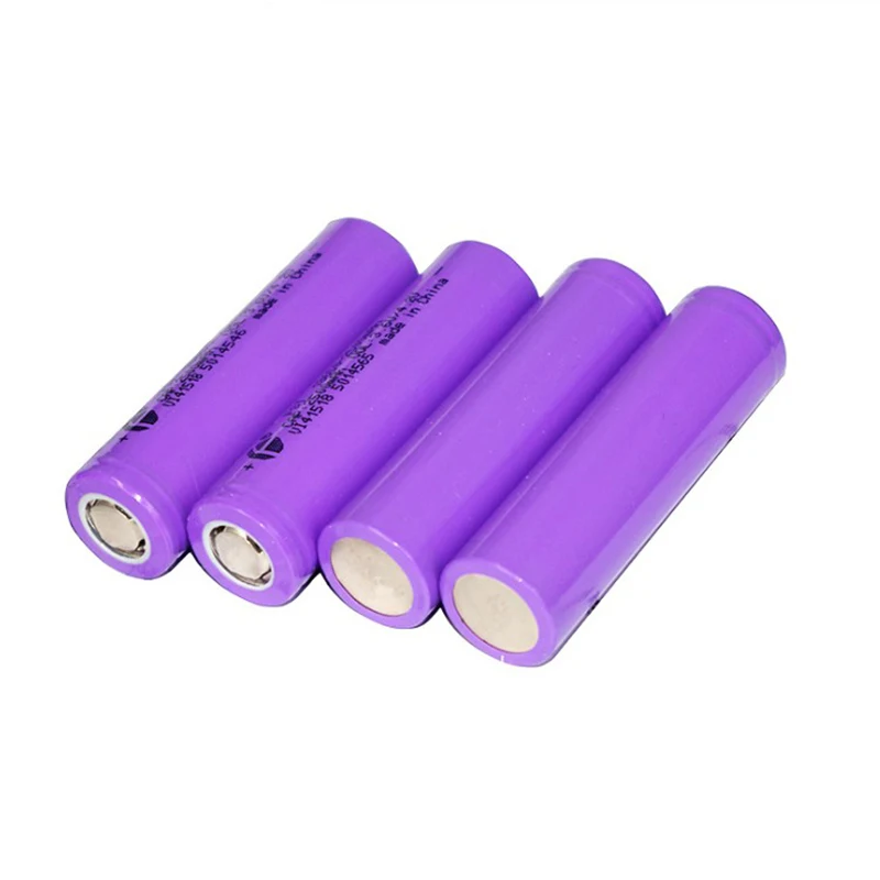 3.7v 7.4wh batterie Li ion cell 2000mAh 2200mAh 2600mAh 3000mAh 18650 battery 2500mAh
