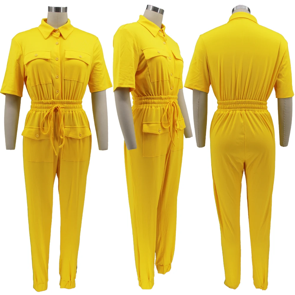 Custom Make New Arrival Sexy Tight Women Fashion Long Sleeves Jumpsuit Pure Color Adult One Piece Jumpsuit Women 2022