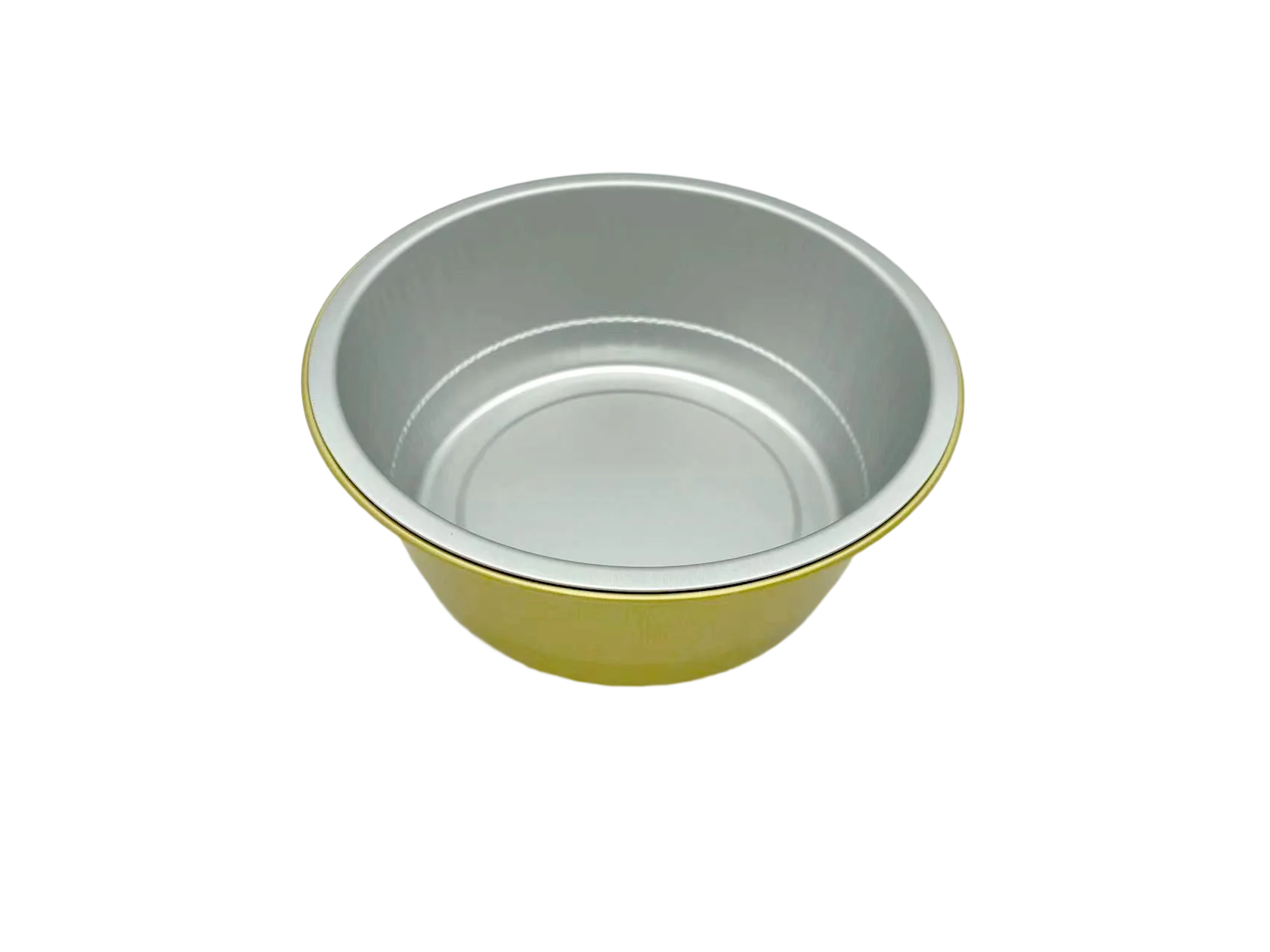 450 мл, одноразовая упаковка для еды на вынос, Круглый ланч-лоток, контейнер из алюминиевой фольги