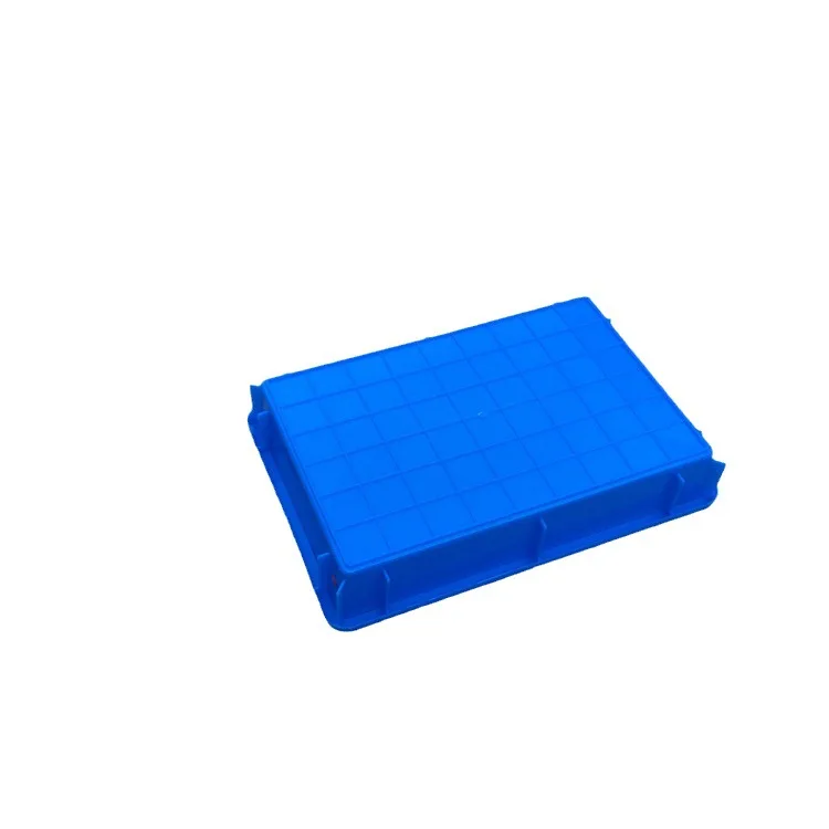Solid Box Plastic Storage Crates Tray for Display