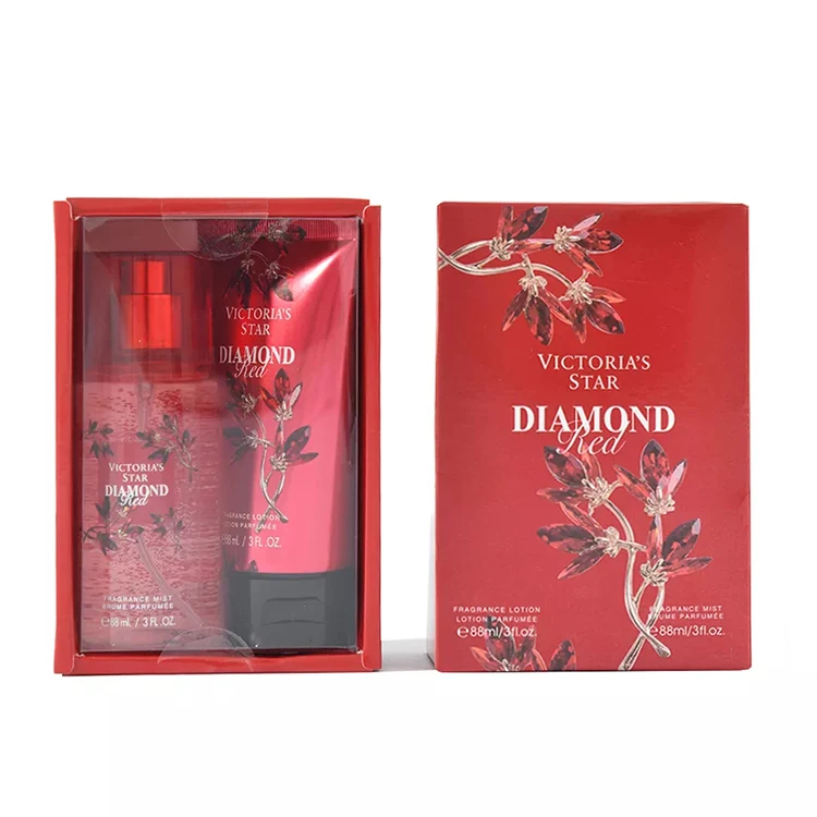 Luxury fragrance 88ML body mist spray and lotion mini size & gift sets designer cheap perfume gift sets for men