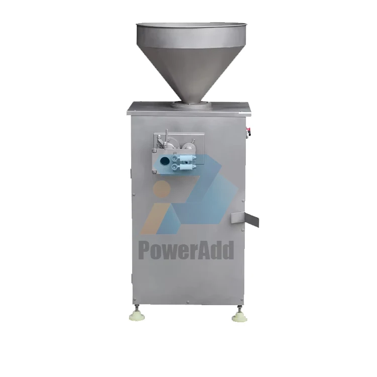 Quantitative Blood Sausage Filler Stuffer Maker Make Link Fully Automatic Piston Machine with Twister