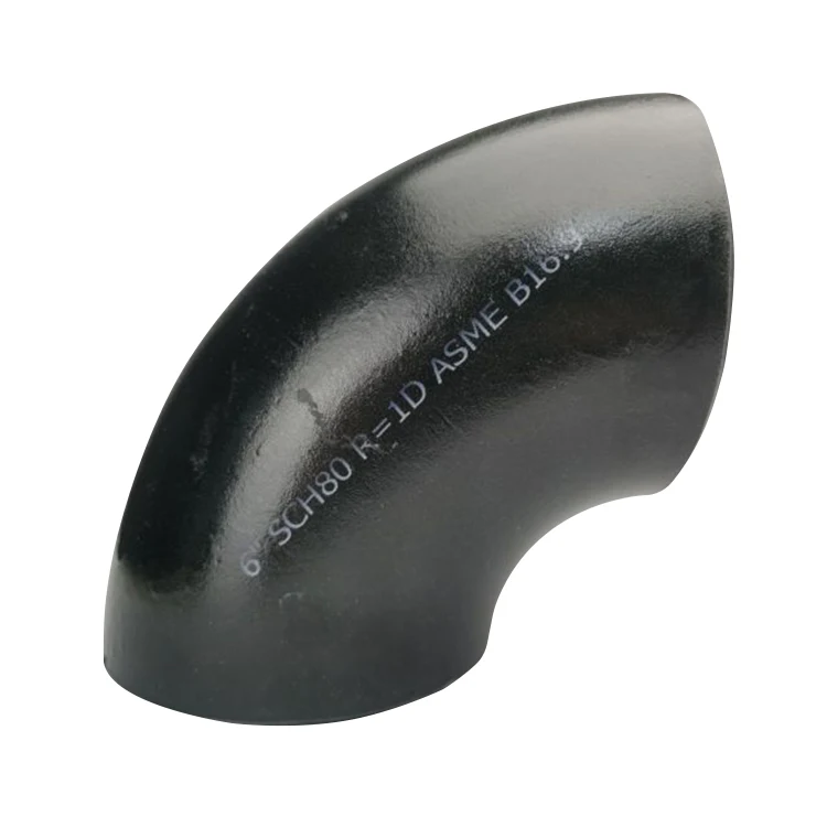 Manufacturers sale Butt Welded 90 Degree Seamless Pipe Fitting Carbon Steel Elbow