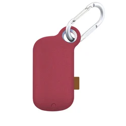 CE FCC RoHS mini portable 5000mAh powerbank with carabiner clip power bank charger keychain design best gifts for you