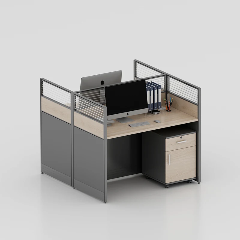 Modern Office Cubicle Partition Workstation Modular 6 8 10 Seater Office Desk Workstation For Office Room