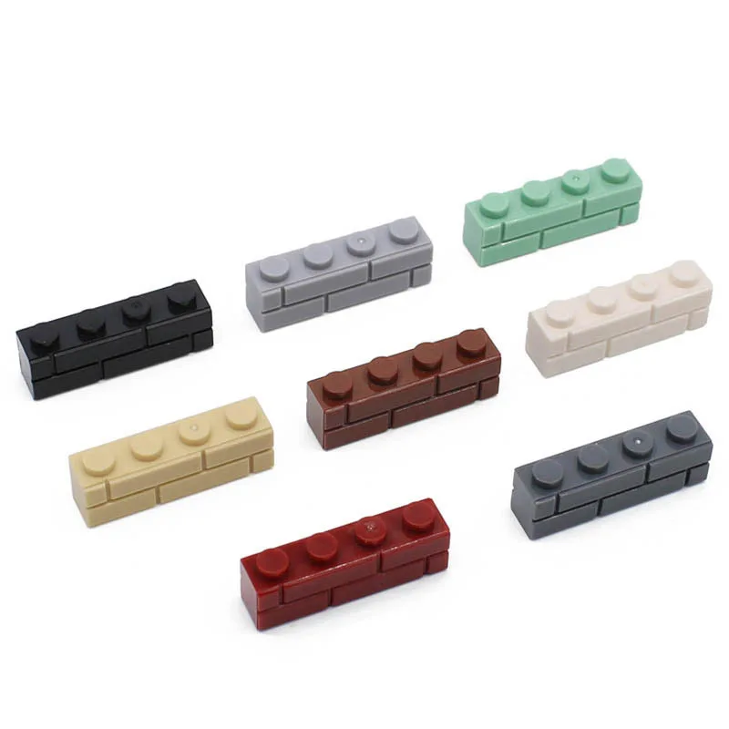 15533 части 1x4(3H) Высокая кирпичная стена 0 1 кг кирпич строительный блок