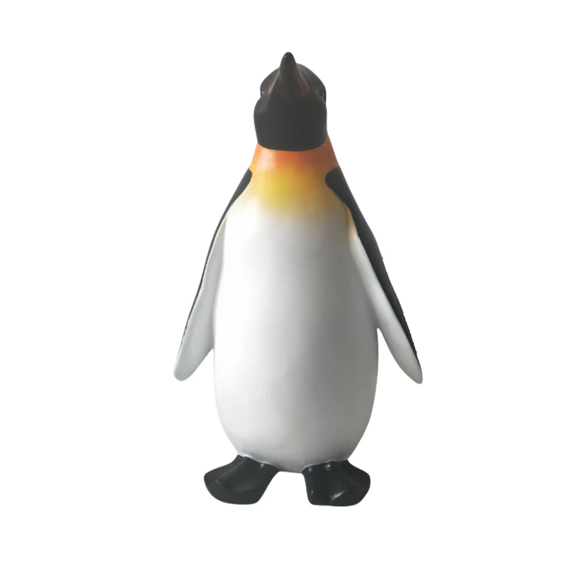 Customized Penguin Animal Sculpture Fiberglass animal sculpture For Shopping Mall Amusement Park Aquarium