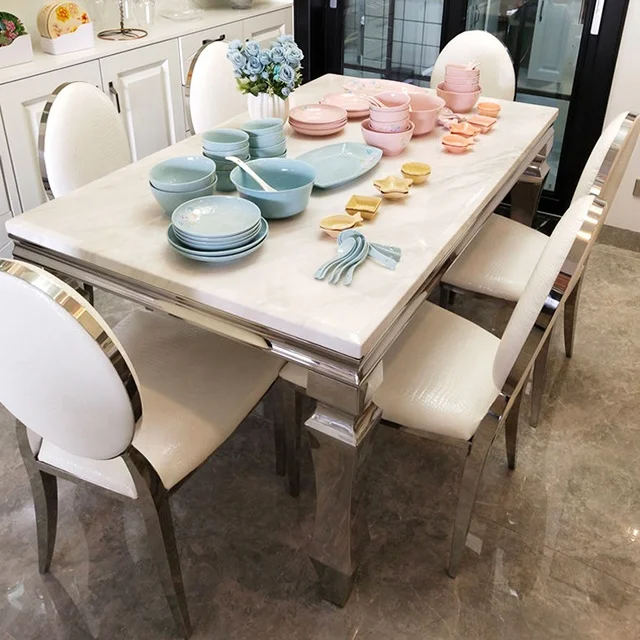 Fashion Home Furniture Karachi Furniture Quality Mirror Dining Table
