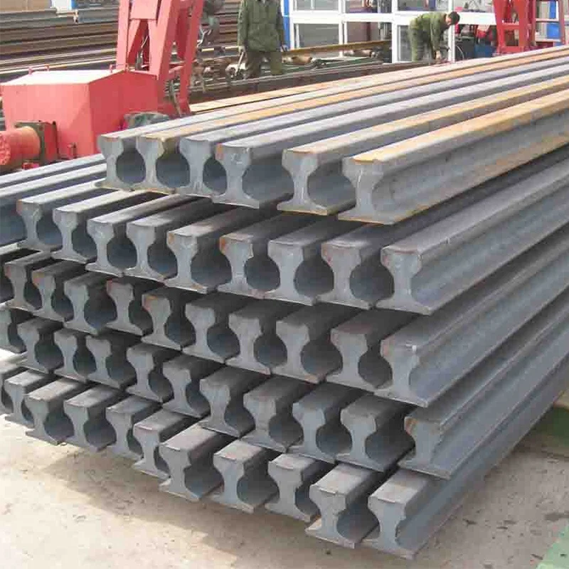 China Steel Rail Manufacturer QU80 crane rail & best quality crane rail qu80 on sale