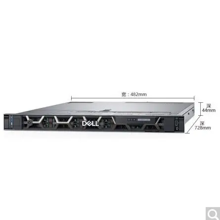  Оригинальный бренд Новый PowerEdge R440 1U стоечный сервер Ксеон 4208 8 ядро/16GB RAM/2x1 2 ТБ 10K SAS HDD/H730 мини для