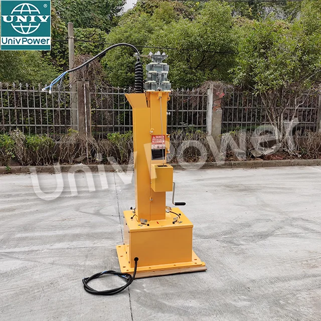 4.5/6 /7.5/9M Portable Telescopic Telecommunication Mast for Solar Light Tower