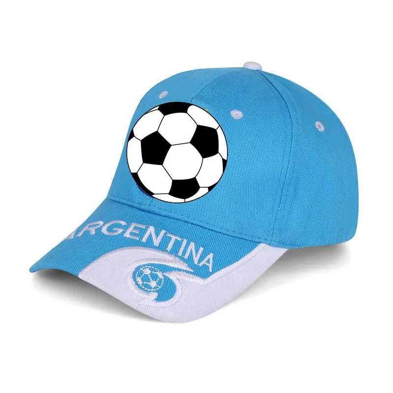 2026 World football fans party hat cheering Soccer sports hat peaked capp custom embroidery baseball net capps trucker hat