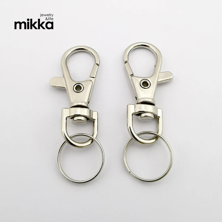 Top Quality Small Swivel Hook Dog Hook Lobster Clasp for Jewelry Finding Key Chain Making Accessories
