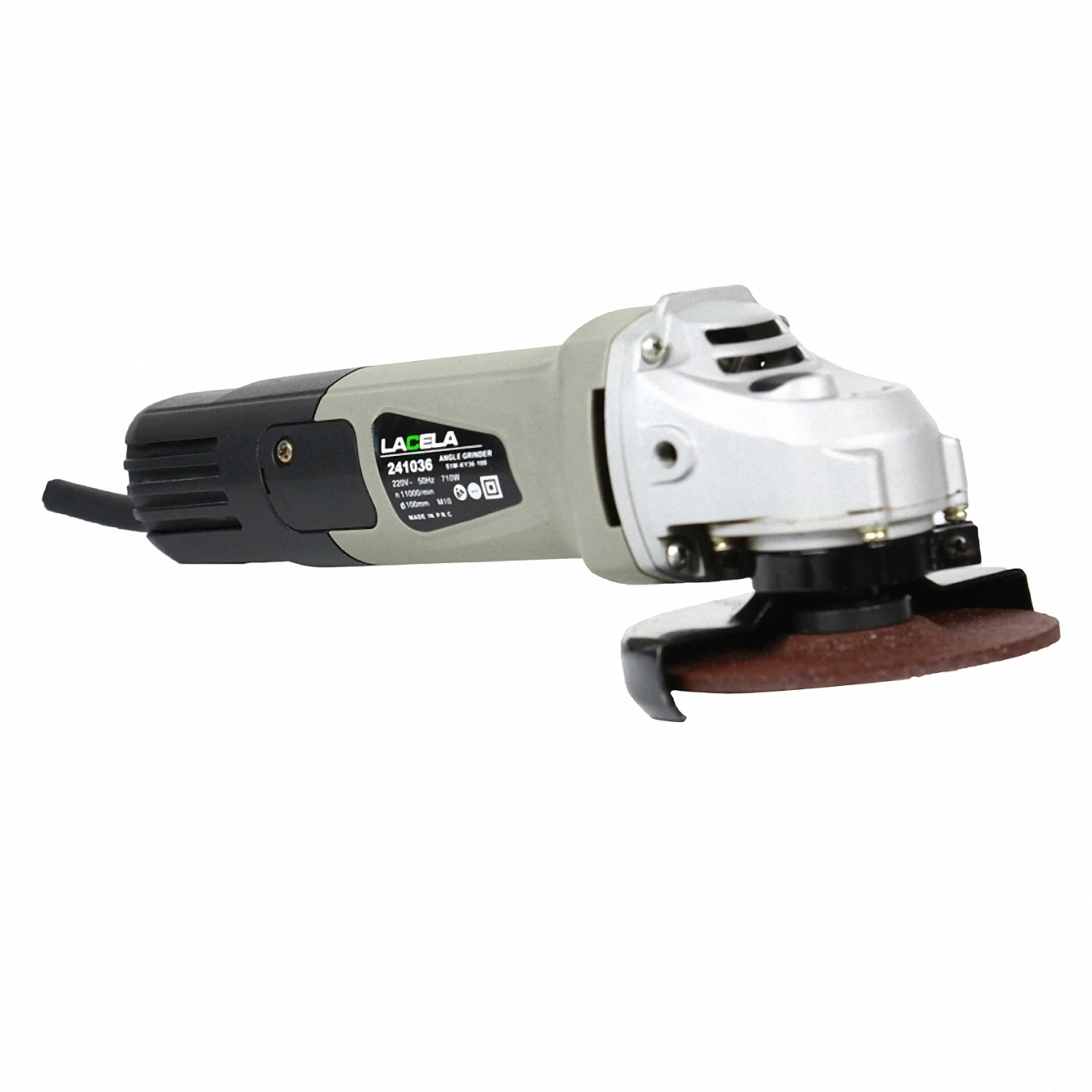 LACELA Angle Grinder  4 Inches Corded  Angle Grinder 600W 115mm Electric Power Tools Sliding Angle Grinder Machine