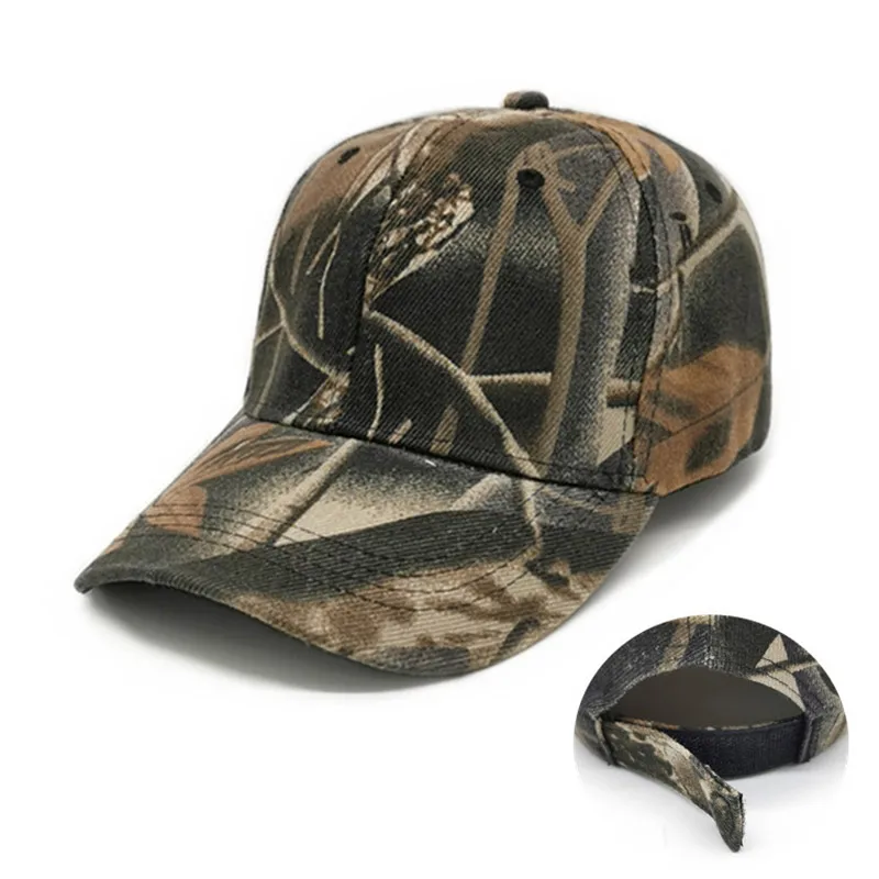 Promotional wholesale camouflage sport caps custom camo baseball cap hat
