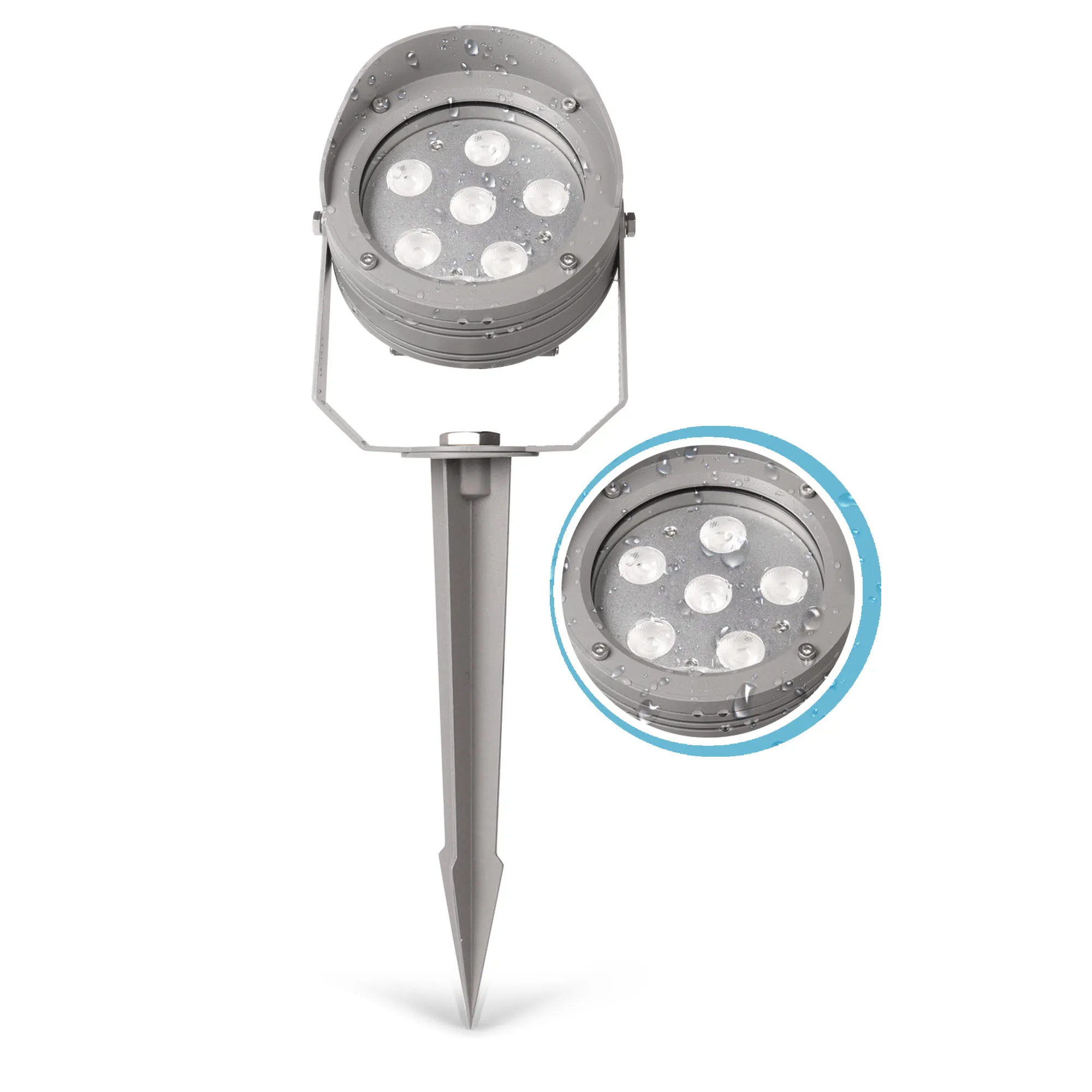 12v/24v Outdoor IP65 Landscape Ground Spot Light Spike Lamp LED Garden Lights Outdoor Pathway Light