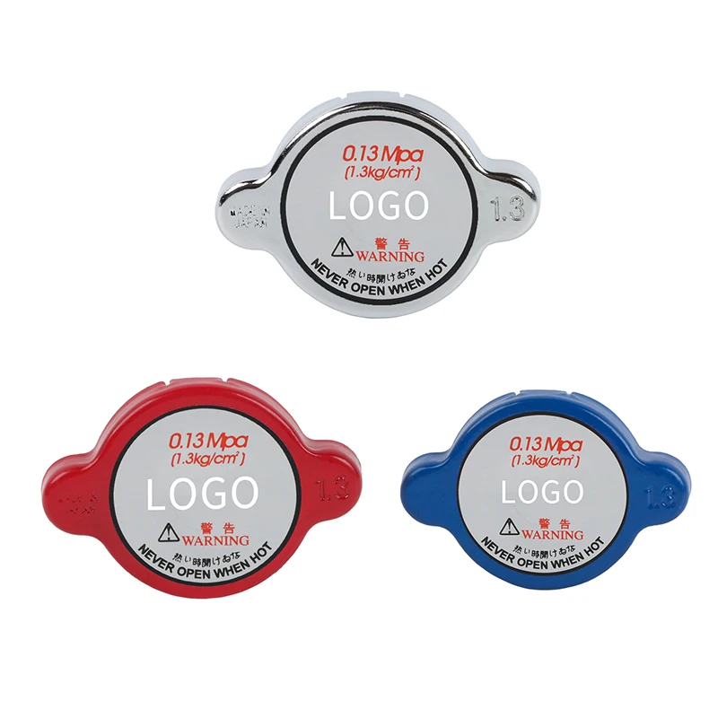 Customized car brand auto valve size high pressure 6.4*4.5*2.4 bar universal radiator cap