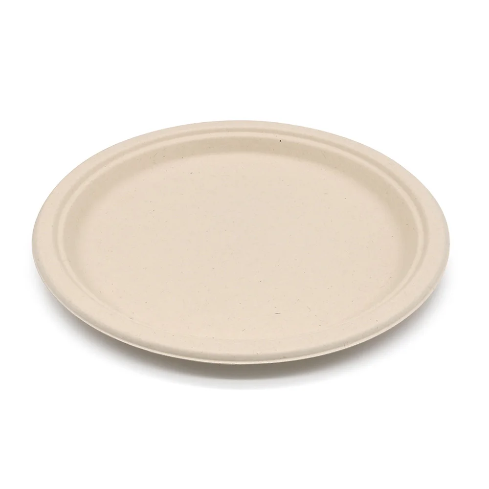 Eco Friendly takeaway food plate raw material Disposable paper set grade for party