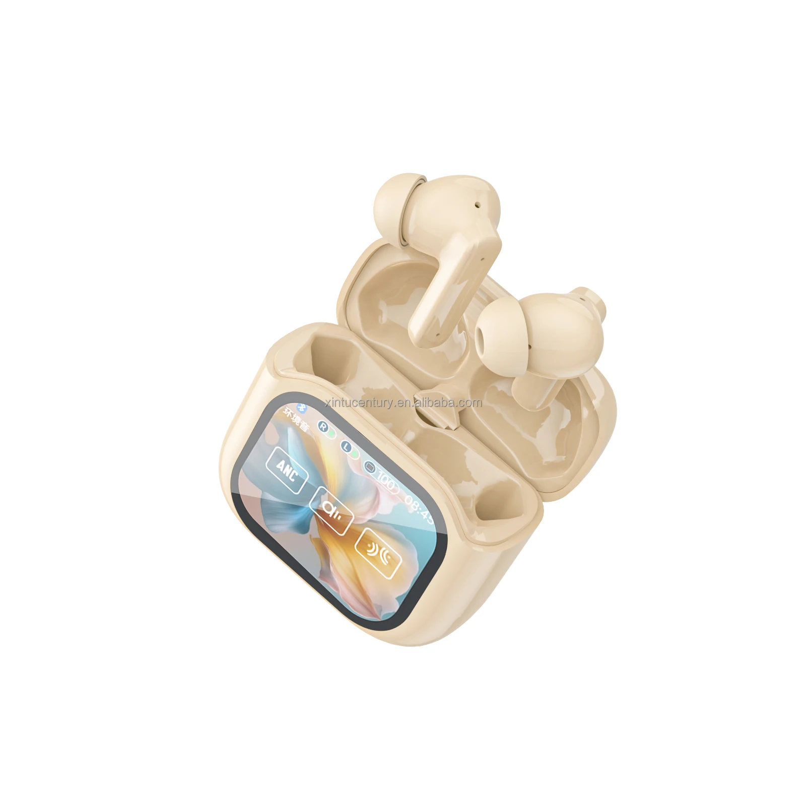 LCD Multifunctional Touch Screen Earbuds with Wireless Remote Control Photography Function headphones earphones