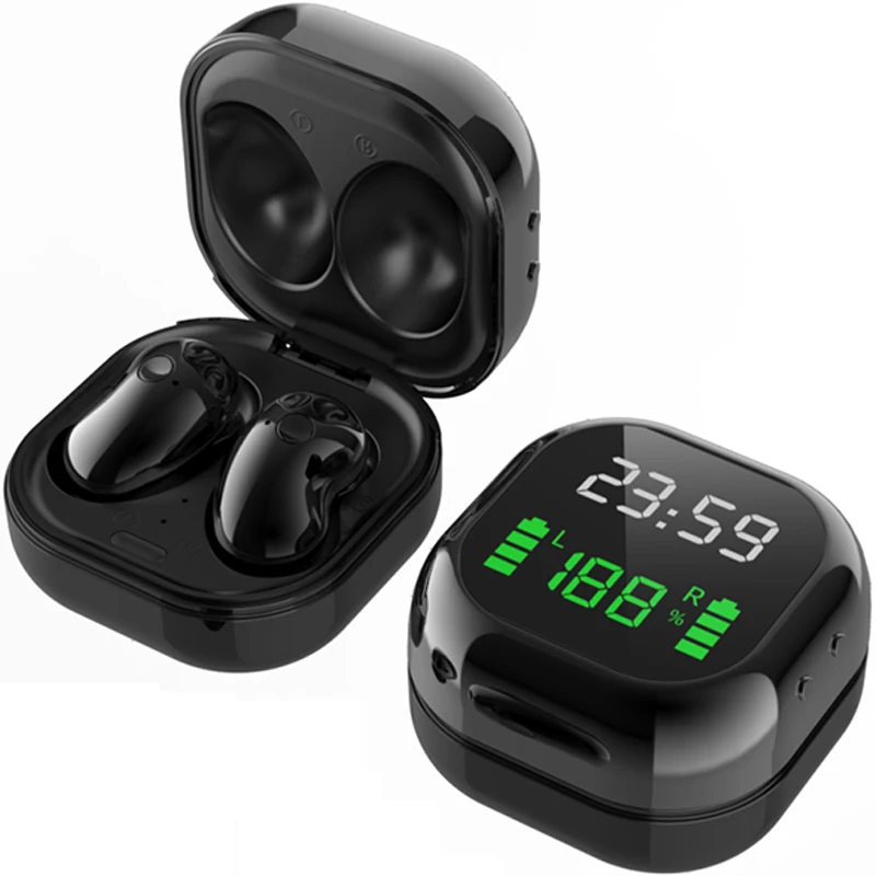 New Product Ideas 2021 S6 TWS Wireless Earphones Mini Waterproof Music Earpieces Stereo Sports Earbuds for iPhone Samsung