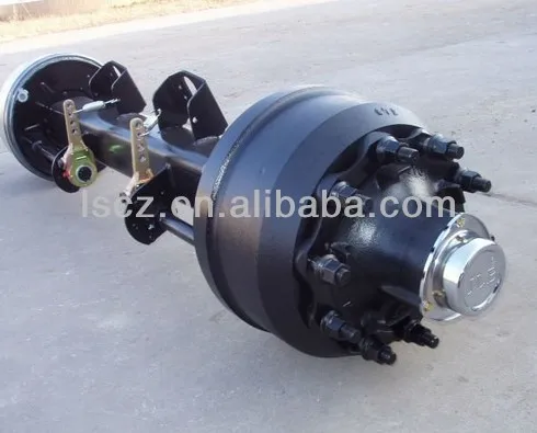 Tractor Trailer parts13T heavy duty axles for sale