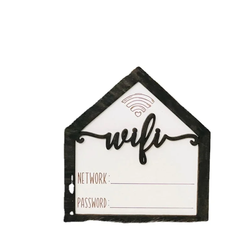 JUNJI Farm House Wall Arts Decoration Wood Wall Sign Blank Wood Sign For Home Decoration