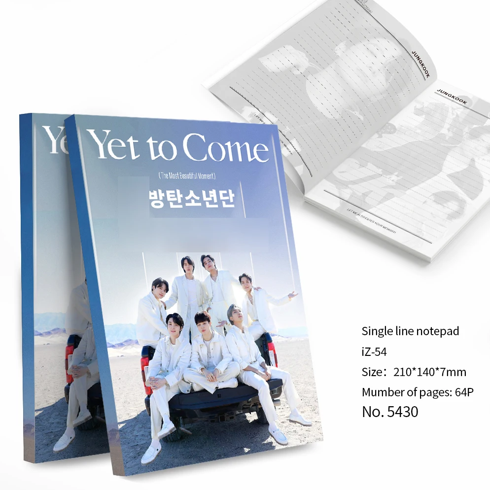New Album Bulletproof Youth League Star Group Peripheral Diary Student Notebook 64 Pages Bangtan Boys Map of The Soul 7