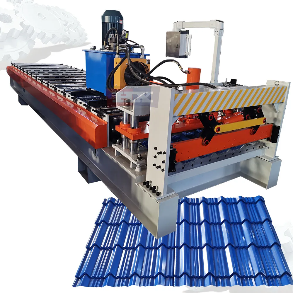 HAIXING Glacure Tole De Toiture Machine Moulage