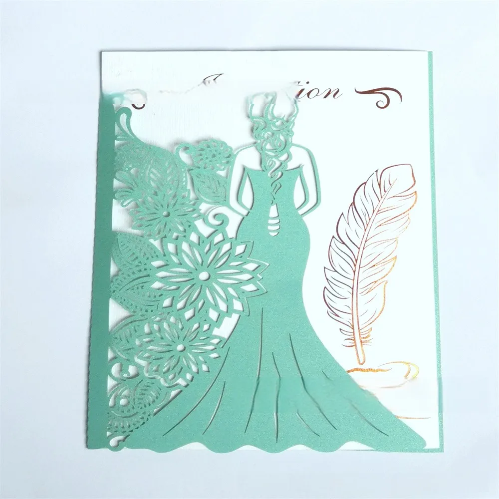 Hollowing Out Baptism Birthday Party Gift Invite Card,Custom Wedding Invitation Card,Greeting Deaigns Luxury Wedding Invitations