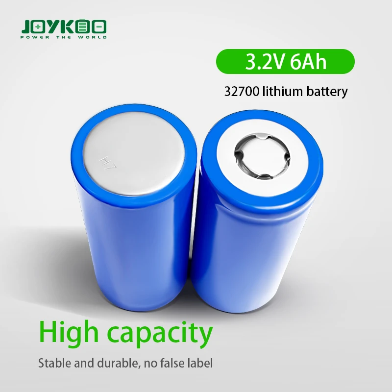 JOYKOO 33650 32700 LiFePO4 сотовый 3 2 В 6000 мАч 6Ah перезаряжаемая 32650 LFP литиевая батарея