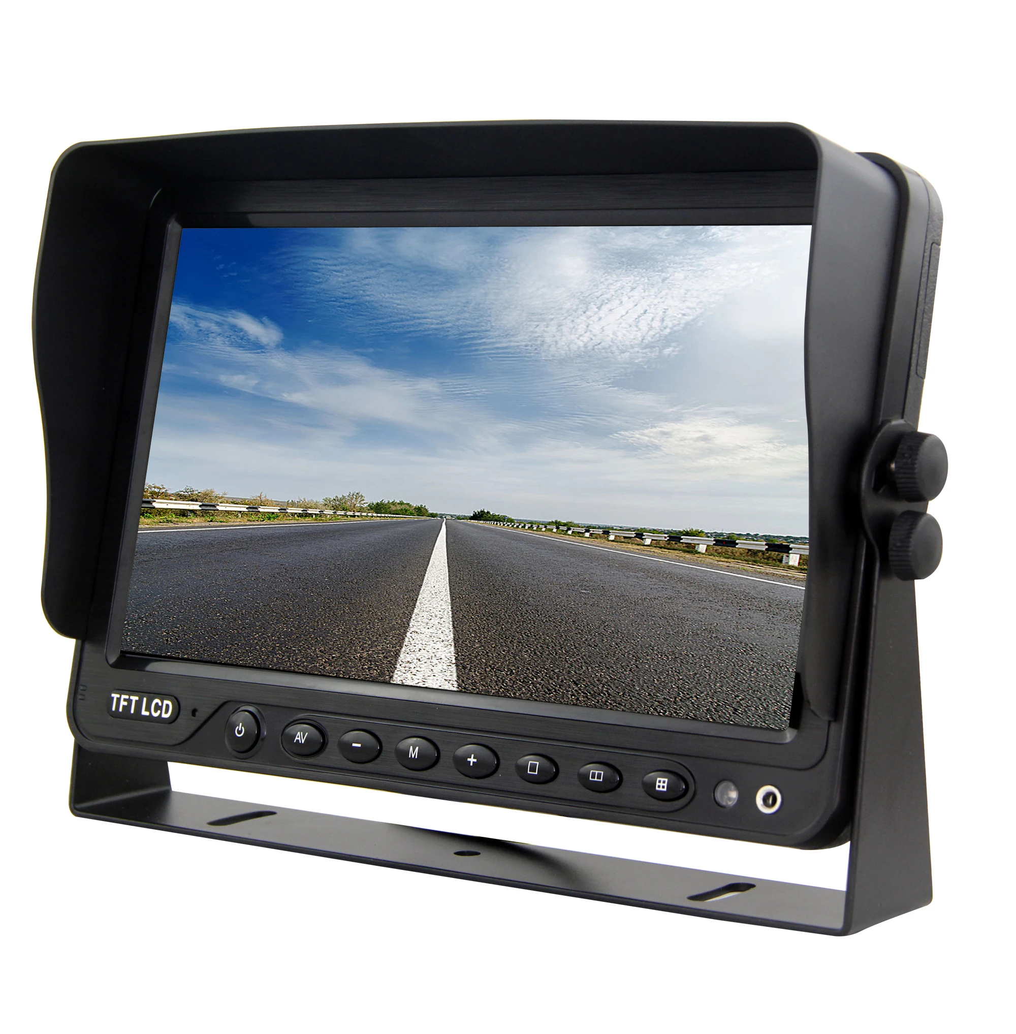 1080P AHD 5' Bus Monitor Hot Sale HD LCD Car Monitor Car Security Rear View Monitor