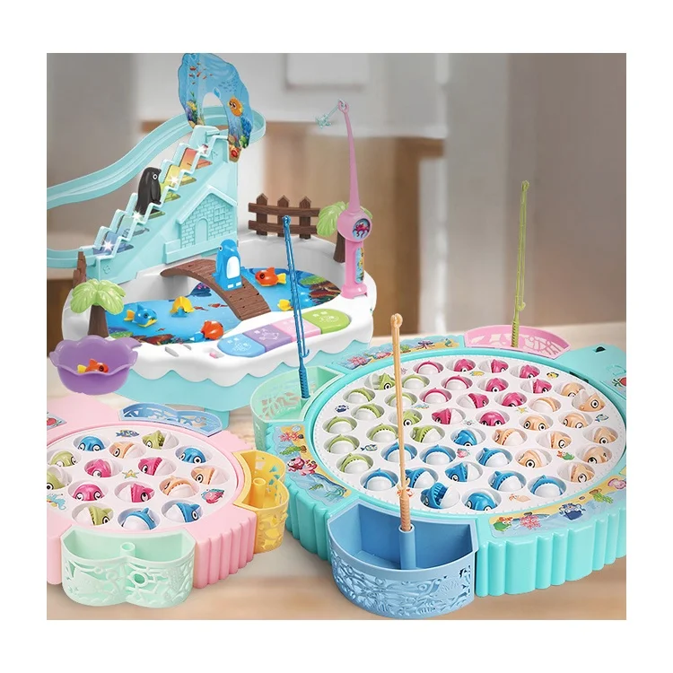 new arrivals fishing pool aquarium toy game for kids (1600356199490)