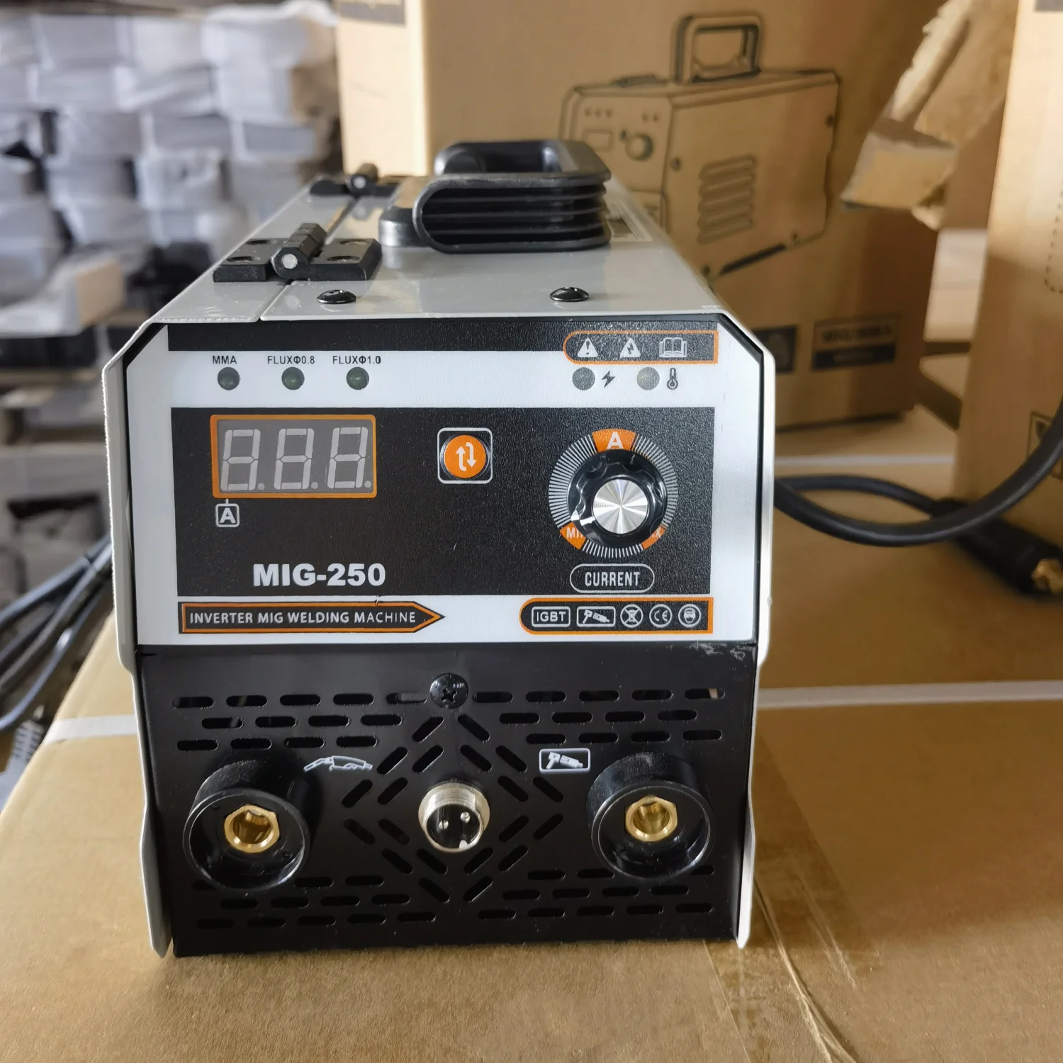 Guaranteed quality blue 110V mig welders dual purpose MMA MIG 2 IN  1 no gas welding inverter welding machine
