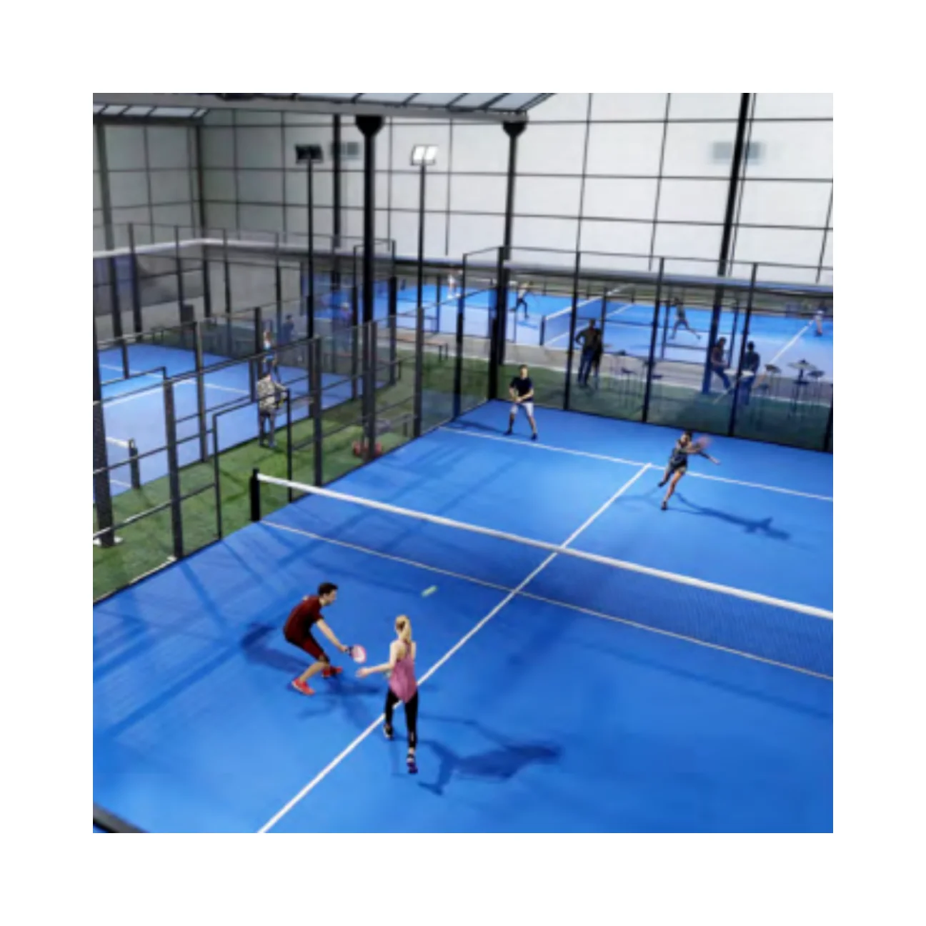 2024 New Padel Court Tennis and Cricket Combination Sports