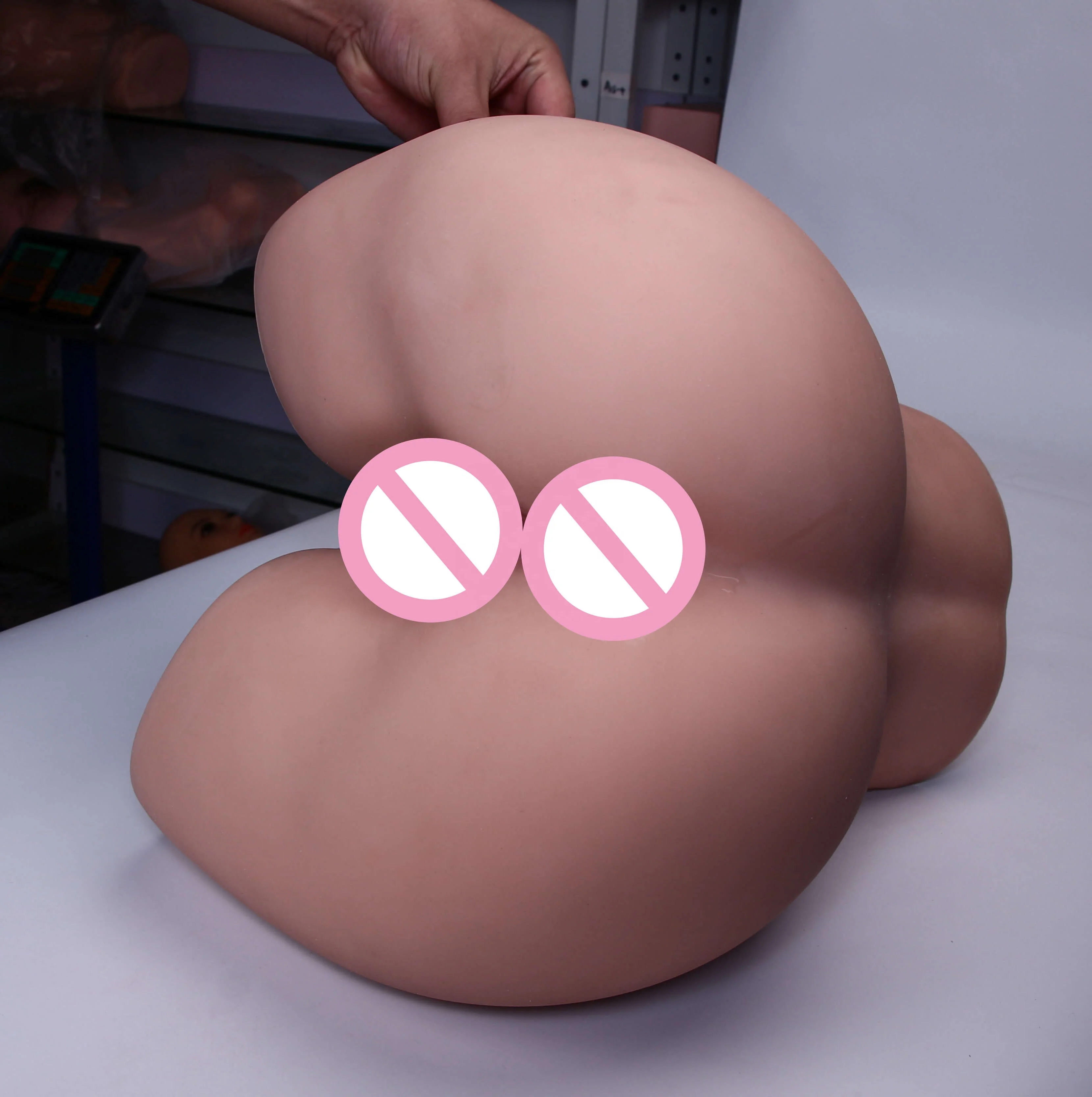 
realistic big sexy booty butt ass sex toy male masturbator with big fantasy pussy half body sex doll from sex shop 