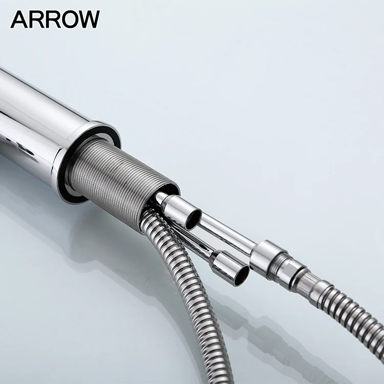 High Quality Brass Bathroom Mixer Deck Mounted Hot Cold Water Tap Single Handle Basin Faucet