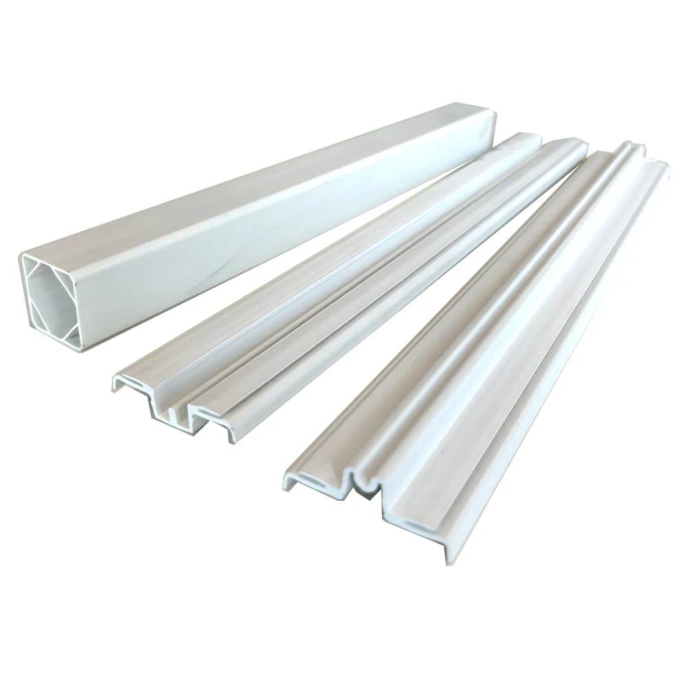 PVC E door and window slot door frame Window frame E shape wardrobe merchandise track garage door track parts