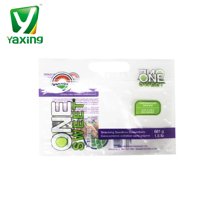 Customized Stand Up Fruits Pouch Zipper Bag Dried Food Transparent Mylars Bag Plastic Doypack Ziplock Bag Packaging With Handle