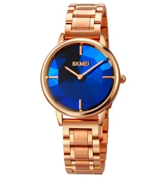 2022 SKMEI 1789 Wholesale Top Brand Zinc Alloy Case 3ATM Waterproof Gemstone Quartz Watches For Ladies