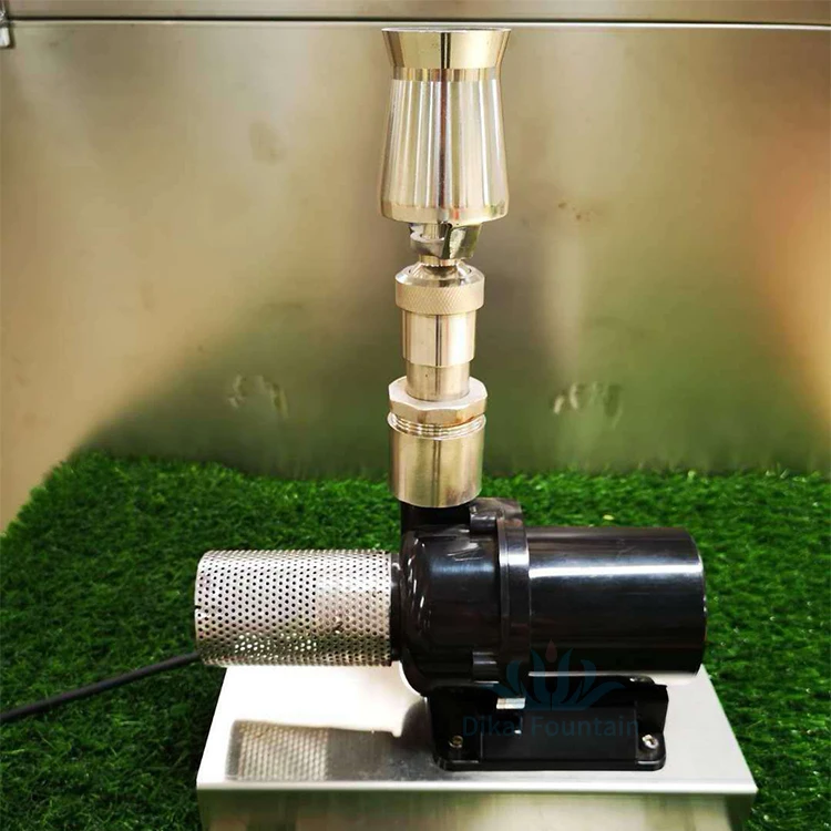 High Quality Brass Jet Water Fountain Spray Nozzle For Outdoors Pools Accessories