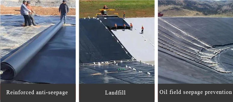 1.5mm EPDM Waterproof Black Rubber Roofing Membrane