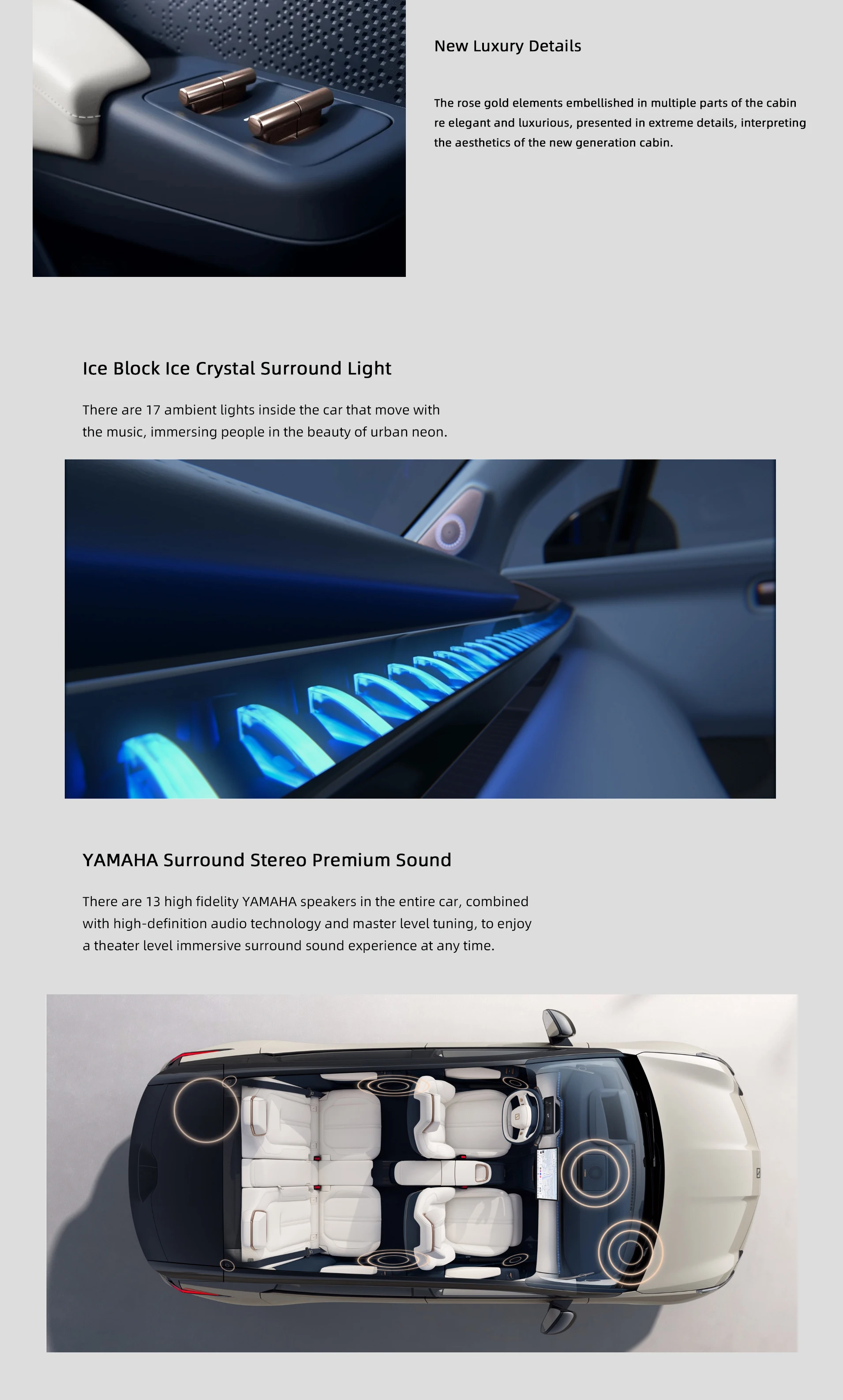 Stock  zeekr x 2023  white-blue interior 	 electr car price