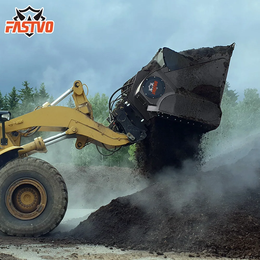 New Crusher Buckets Concrete Rock Bucket Screening Buckets for Excavators